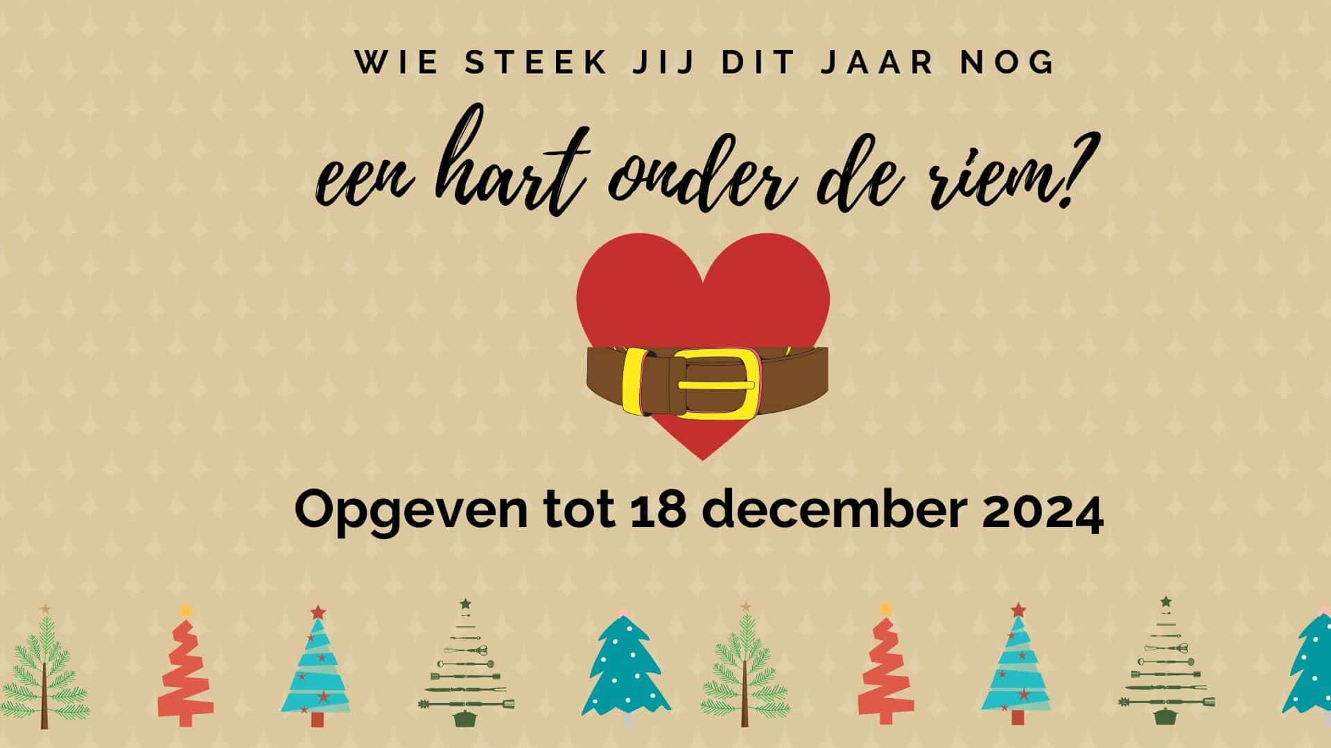 Hart onder de riem actie