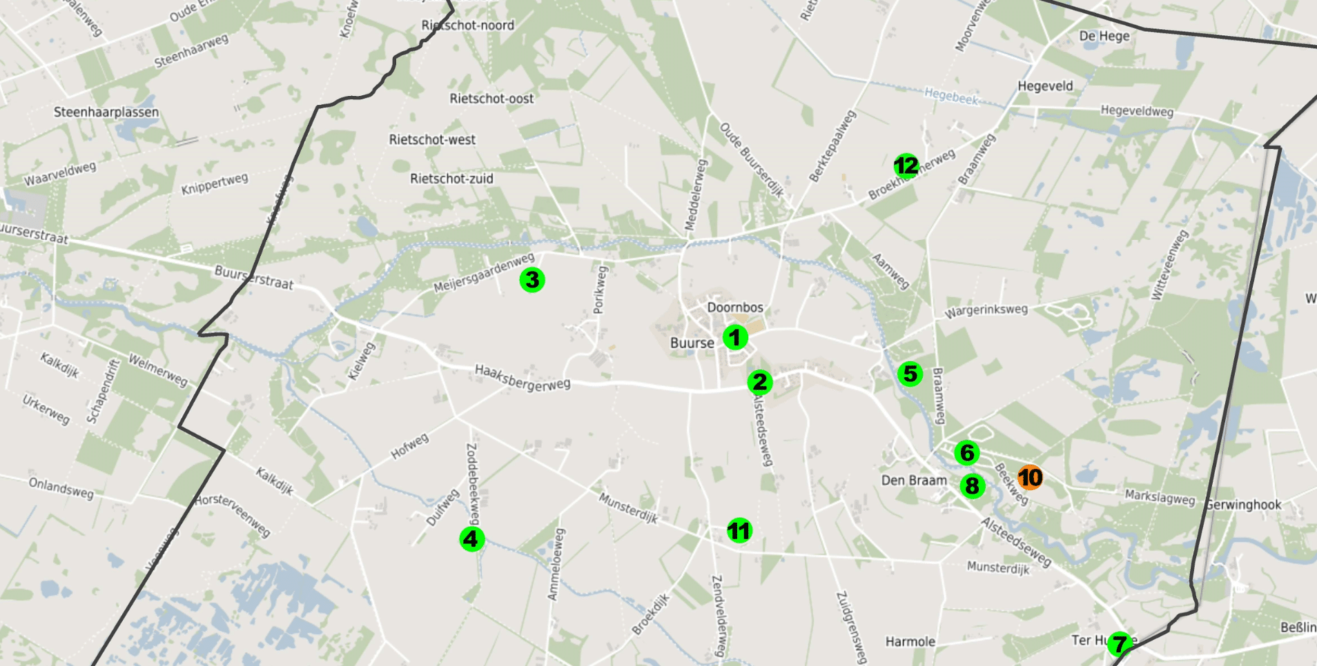AED Locaties Buurse 2025