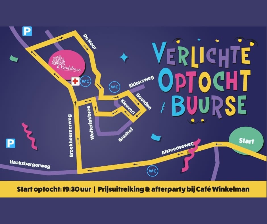 Route Verlichte Optocht